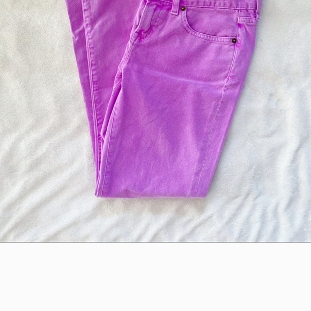 J. Crew Purple Skinny Jeans